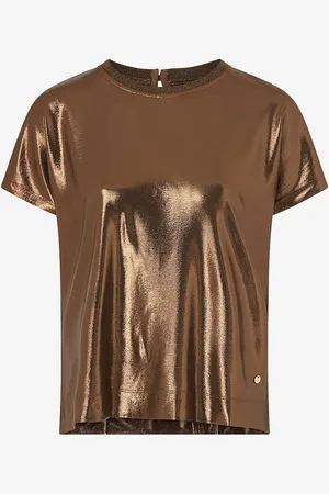 Mos Mosh Toppi mmNivola O-neck Metallic Tee