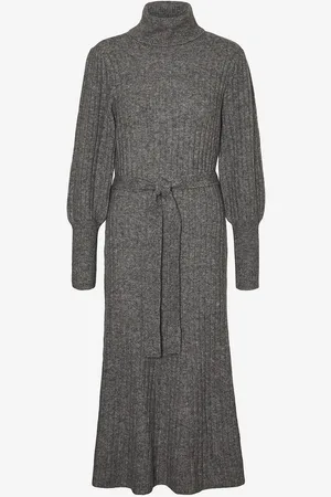 VERO MODA Mekko vmAurelia LS Rollneck 7/8 Knit Dress