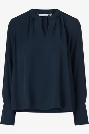 Tommy Hilfiger Pusero Soft Vis V Neck LS Blouse