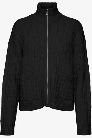 VERO MODA Neuletakki vmEsther LS Highneck Zip Cardigan
