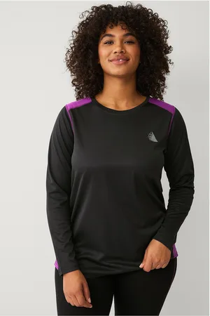 Zizzi Terminen alustoppi aSnow L/S Blouse