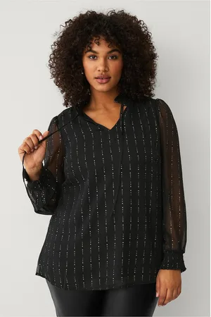 Zizzi Pusero mAura L/S Blouse
