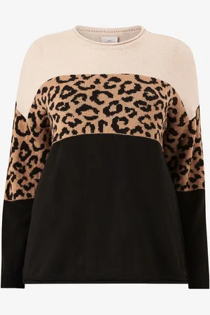 ONLY Paita carJade Animal LS O-neck Knt