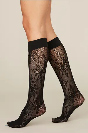 Swedish Stockings Polvisukat Rosa Lace Knee-highs