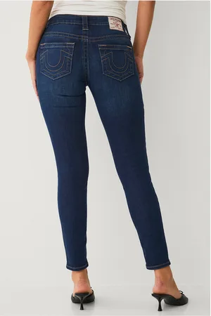 True Religion Farkut Jennie Mid Rise Curvy Skinny