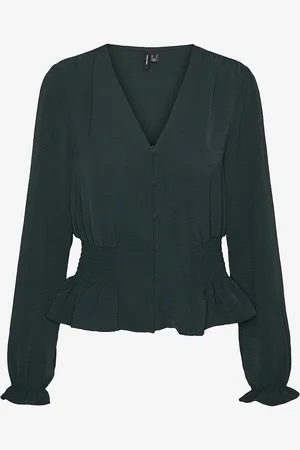 VERO MODA Pusero vmAlva L/S Smock Top Wvn