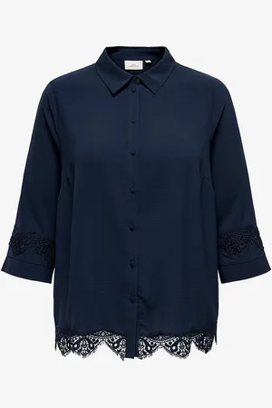 ONLY Pusero carMetta Life Lace 3/4 Shirt Wvn