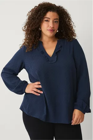 Zizzi Pusero vFilukka L/S Blouse