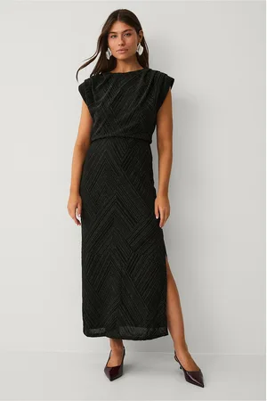 VILA Mekko viZoe O-neck S/L Ankle Dress/dc