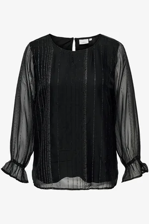 ONLY Pusero carAzelea L/S O-neck Top Aop