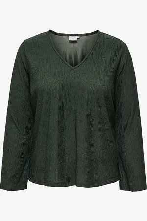 ONLY Pusero carReina L/s V-neck Top Jrs