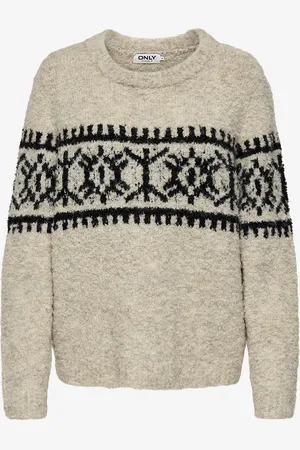 ONLY Paita onlEsther LS JQ O-neck Knt