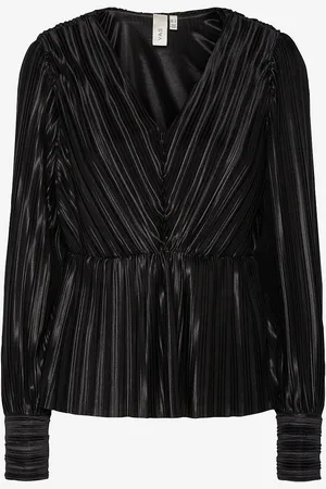 Y.A.S Toppi yasStorma LS Peplum Top S