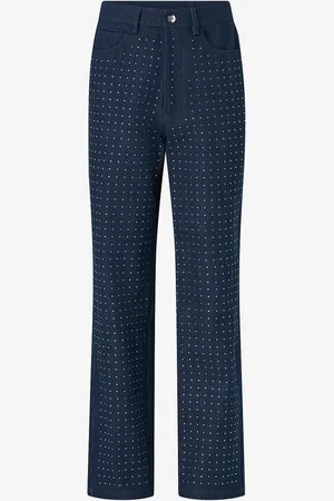 By Malina Farkut Kendra High Waisted Rhinestone