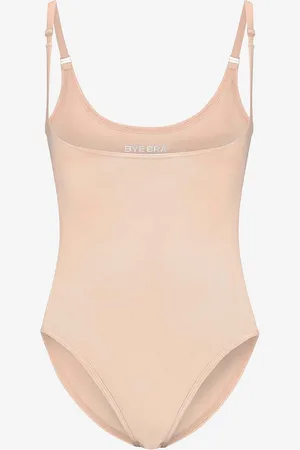 Bye Bra Muotoiluvartalo Soft Touch Seamless Bodysuit Open Bust - firm support