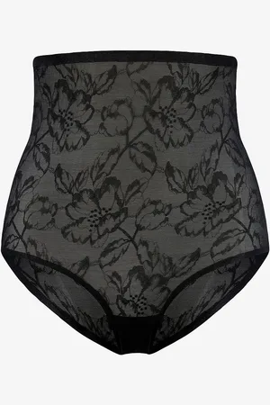 Bye Bra Shaping-housut Lacy High Waist Shaping Brief - medium support