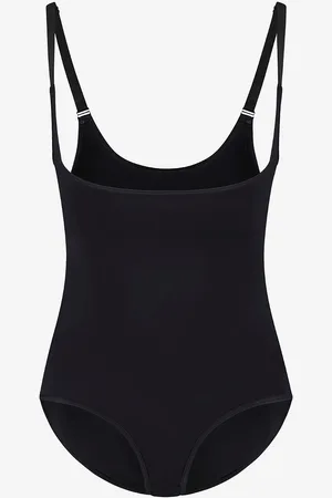 Bye Bra Muotoiluvartalo Soft Touch Seamless Bodysuit Open Bust - firm support