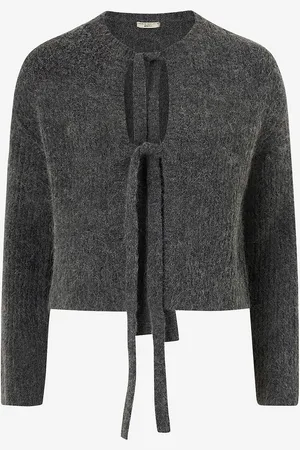 Gina Tricot Neuletakki Knitted Tie Cardigan