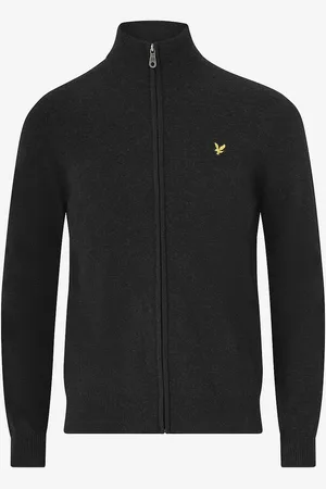 Lyle & Scott Neuletakki Lambswool Blend Zip Through Cardigan
