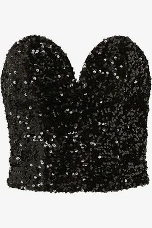 Gina Tricot Bustier-toppi Bella Deep v Sequin