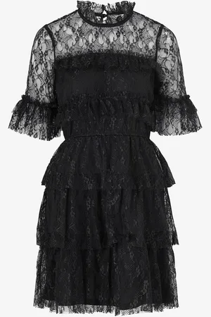 BUBBLEROOM Pitsimekko Frill Lace Dress