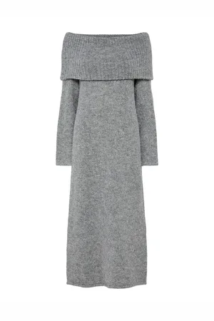 Pieces® Mekko pcPam LS Off Shoulder Knit Dress BC