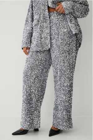 Zizzi Paljettihousut mPinca Pants