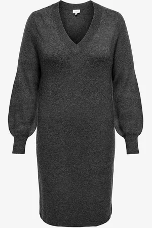 ONLY Mekko carKatia LS V-neck Dress Knt