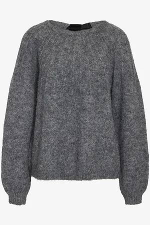 Noisy May Paita Nmsutton L/s Open Back Bow Knit Fwd