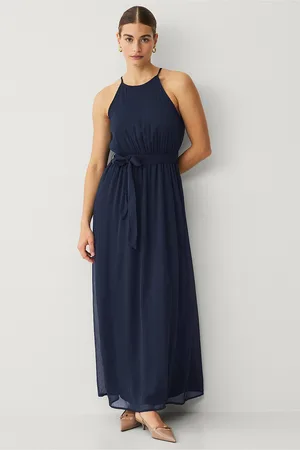 VILA Maximekko viFalia Belted Long Dress