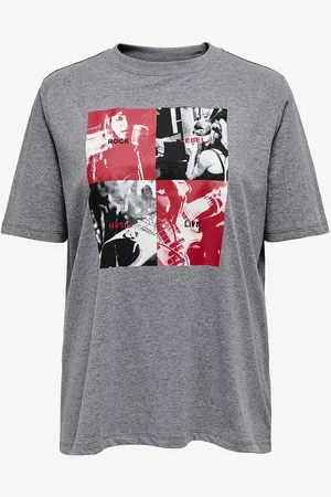 ONLY T-paita carJimina Life 2/4 Boxy Tee Jrs