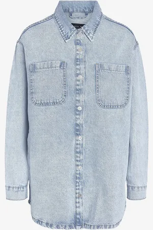 Noisy May Paitapusero nmAlva L/s Denim Shacket Az352lb CU