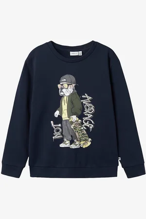 NAME IT Collegepaita nkmTehogo LS Sweat Bru Box