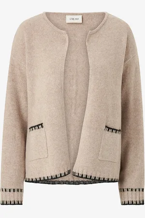 Cream Neuletakki Cronie Knit Cardigan