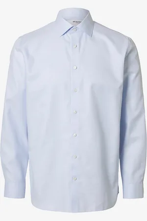 SELECTED Paita slhReg-Ethan Shirt LS Spread