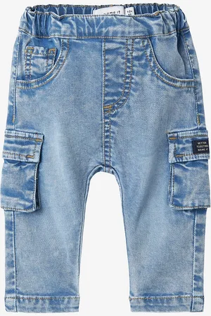 NAME IT Farkut nbmBen Baggy Cargo Jeans 2727