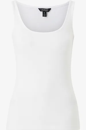 Ralph Lauren Toppi Rfnd Strtch Rib Tank Top