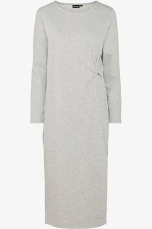 Pieces® College-mekko pcSinori LS Knot Sweat Dress
