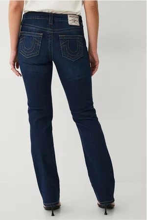 True Religion Farkut Billie Mid Rise Straight