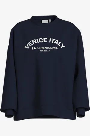 VILA Collegepaita viMinna L/S Loose Sweatshirt