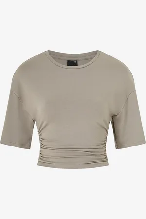 Gina Tricot Toppi Soft Touch Ruched Tee