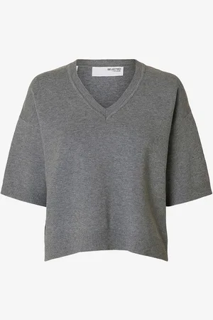 SELECTED Paita slfKamma 2/4 Knit V-neck