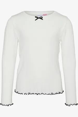 VERO MODA Toppi vmJulietta Contrast LS Top Jrs Girl