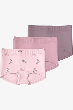 NAME IT Alushousut nmfTights 3P Barely Pink Bow 3 kpl