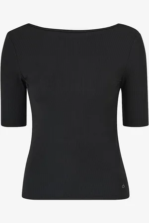 Calvin Klein Toppi Modal Rib Scoop Back Top