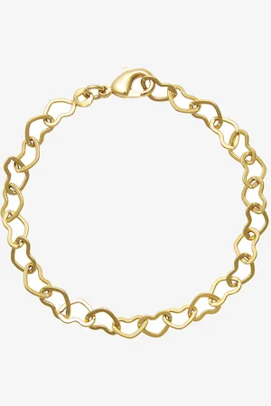 Caroline Svedbom Rannekoru Heart Chain Gold