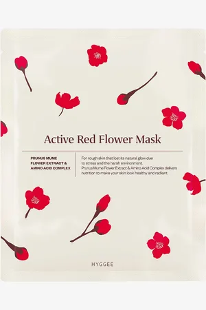 Hyggee Red Flower Active Mask