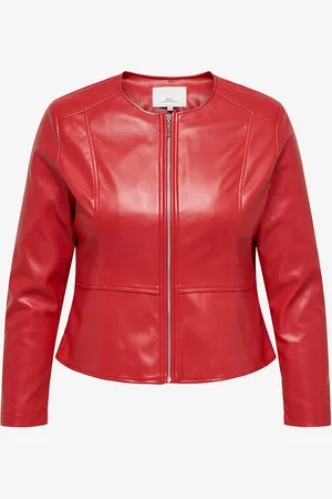 ONLY Takki carSaramy Faux Leather Jacket