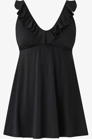 Zizzi Uimamekko Stima Frill Swim Dress