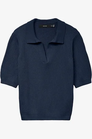 VERO MODA Pulloveri vmLux 2/4 Polo Pullover GA